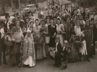 VE Day Celebrations at North Coker House 1945