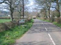 East Coker boundary leading to Coker Marsh